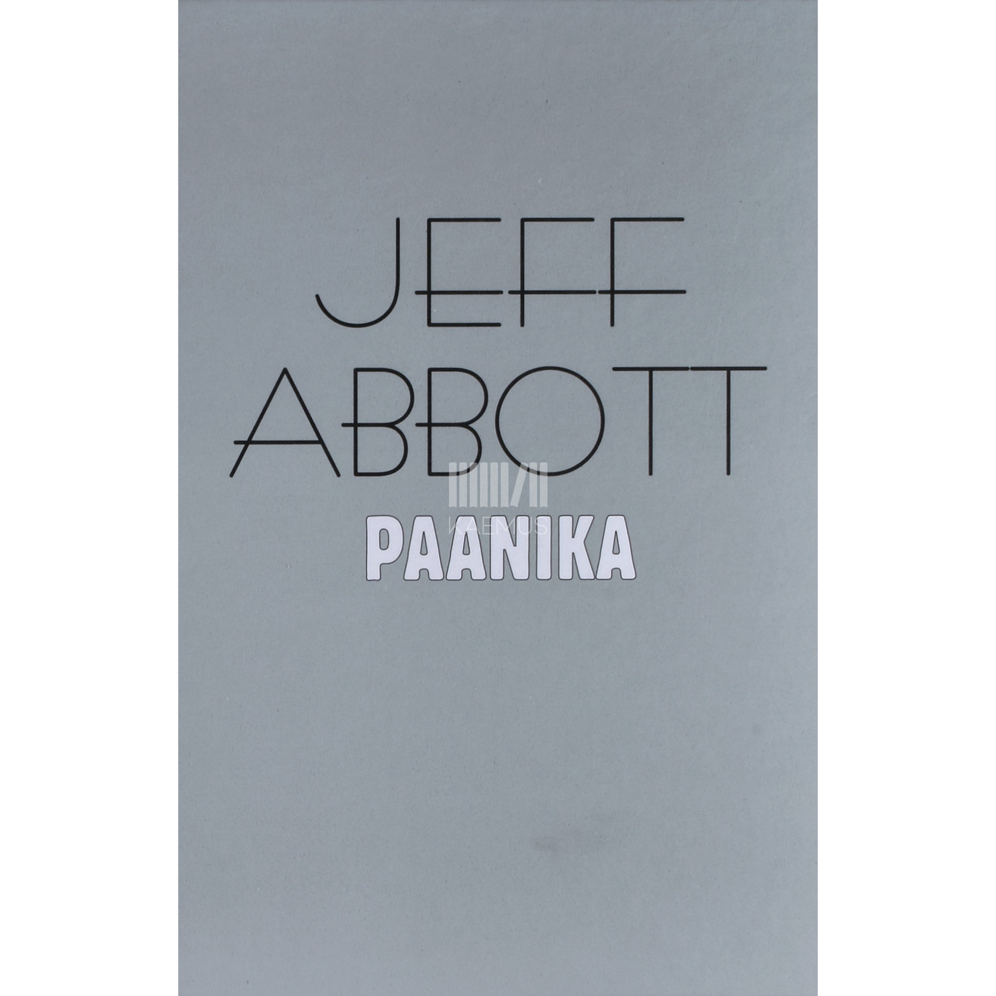 Jeff Abbott. Paanika