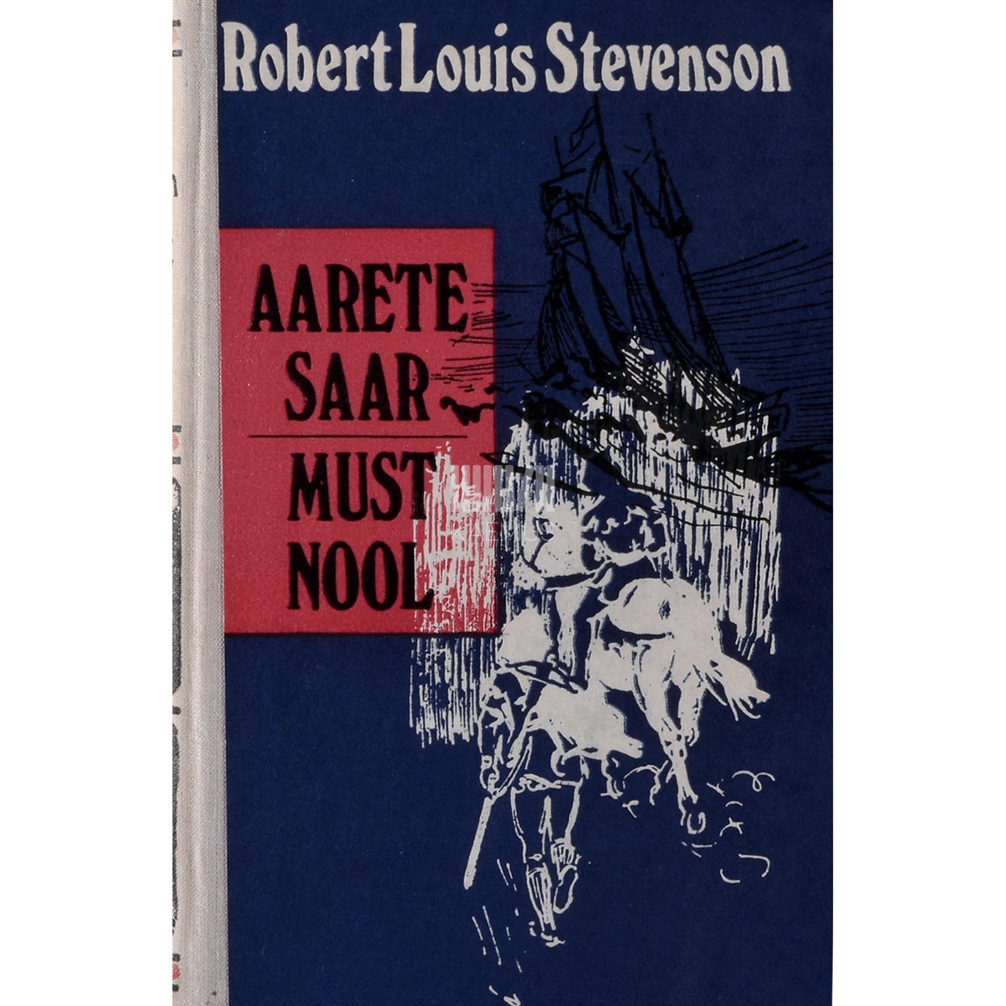 Robert Louis Stevenson Aarete saar. Must nool