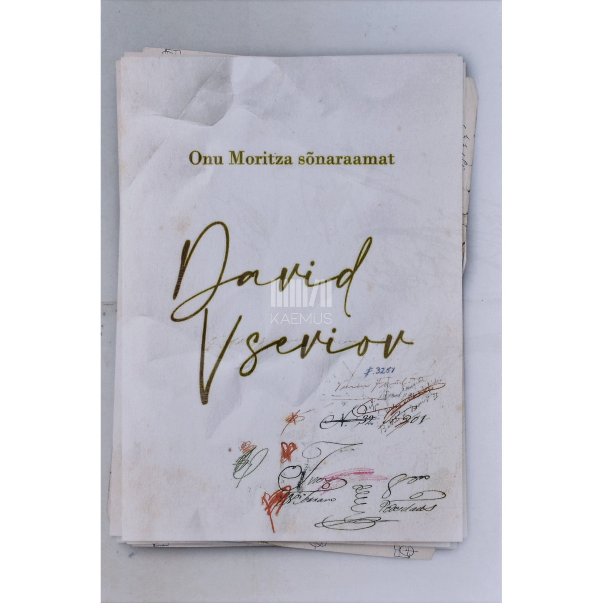 David Vseviov. Onu Moritza sõnaraamat