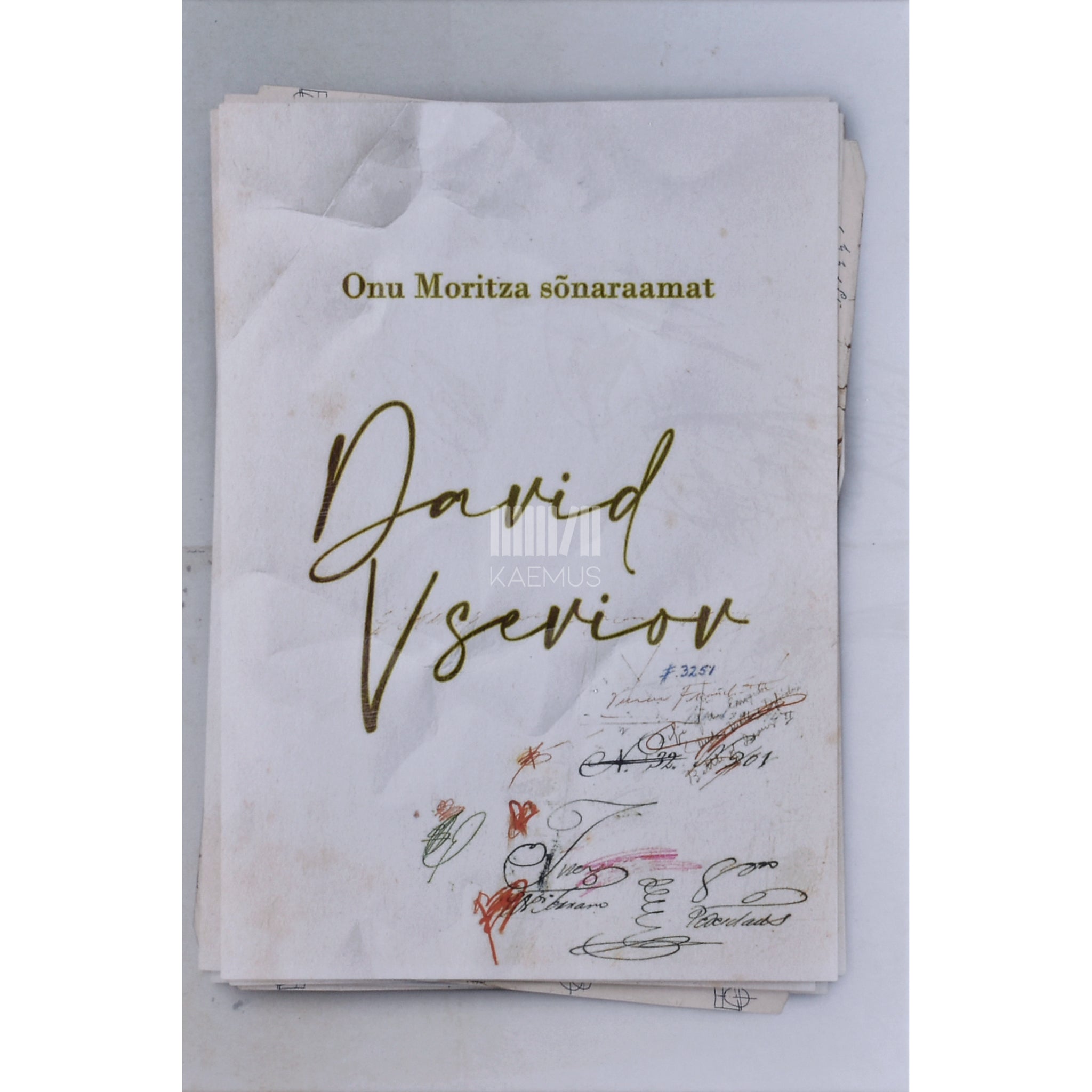 David Vseviov Onu Moritza sõnaraamat