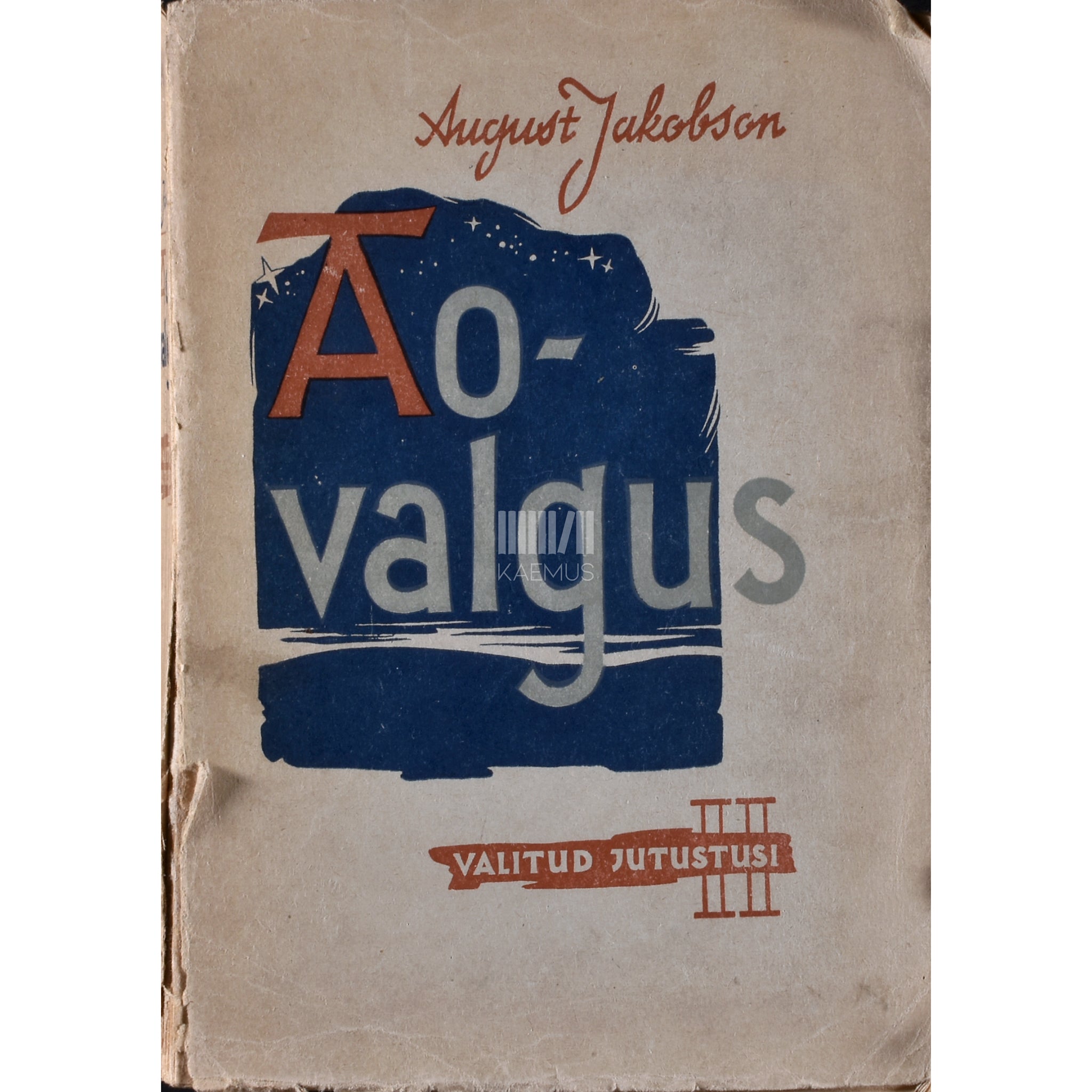 August Jakobson Aovalgus