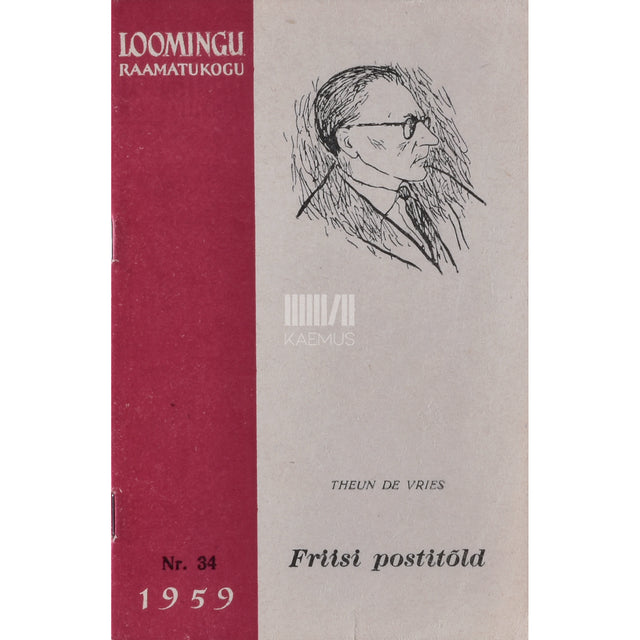 Theun de Vries. Friisi postitõld