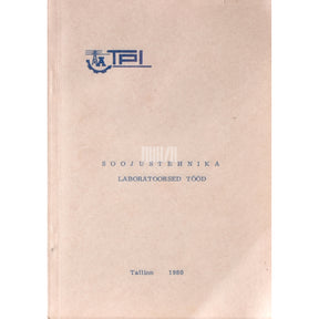 Kaemus Soojustehnika laboratoorsed tööd