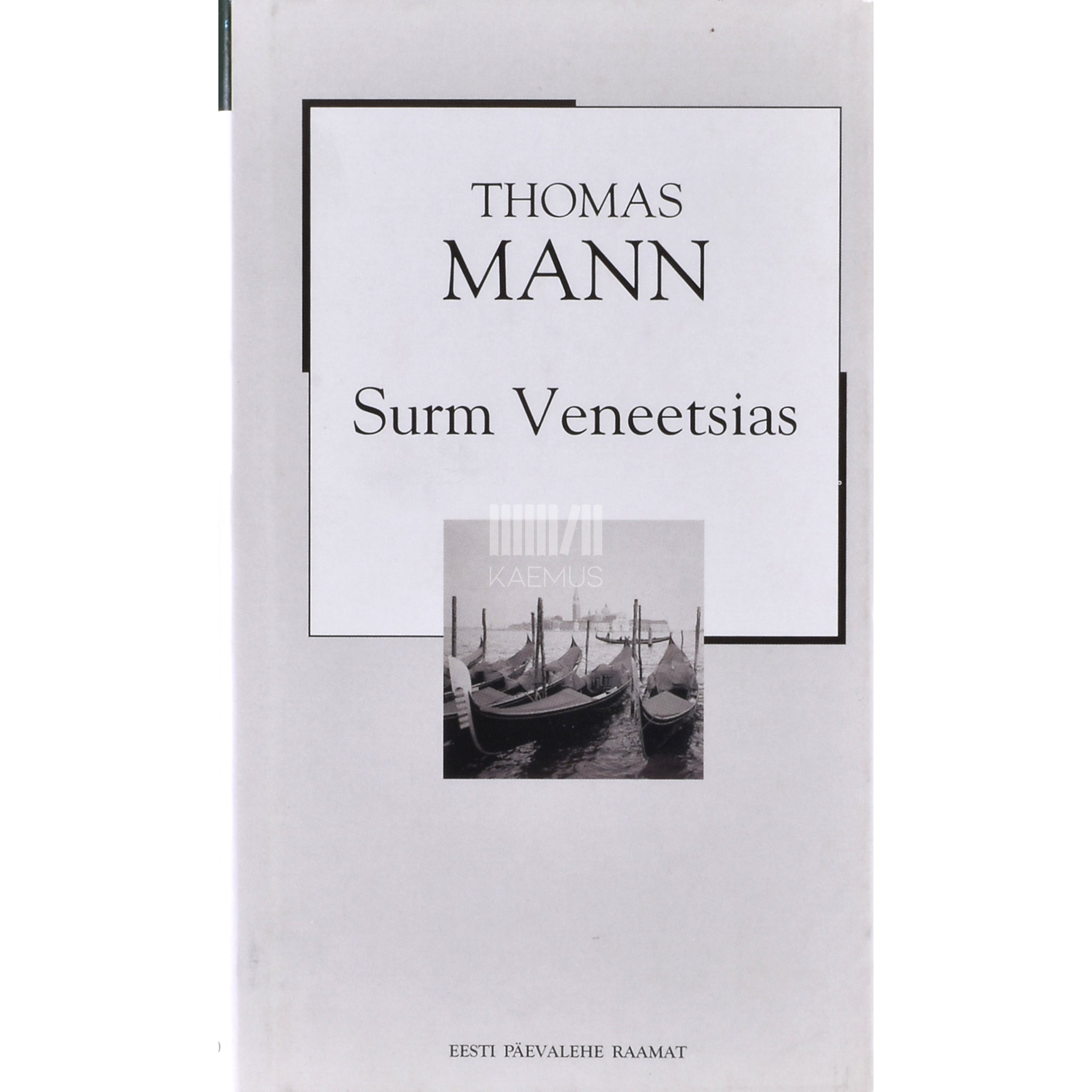 Thomas Mann Surm Veneetsias