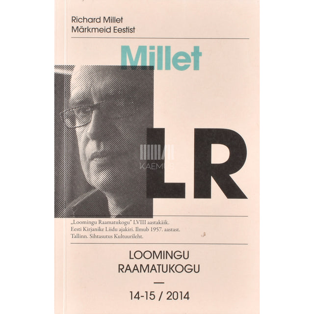 Richard Millet. Märkmeid Eestist