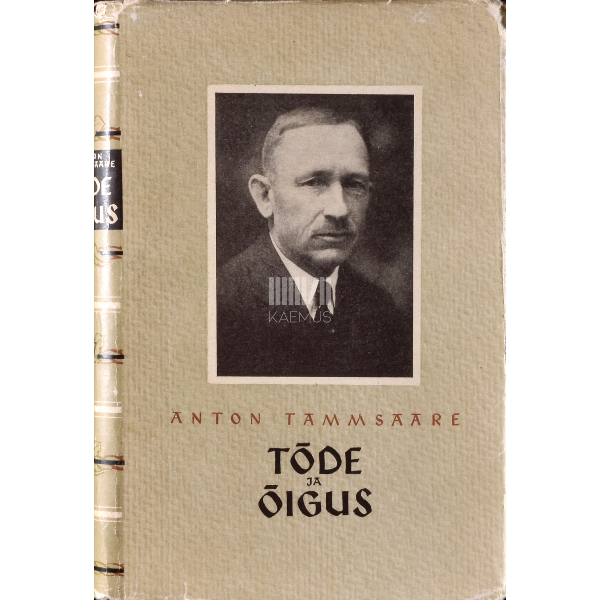 A. H. Tammsaare. Tõde ja õigus 5. osa