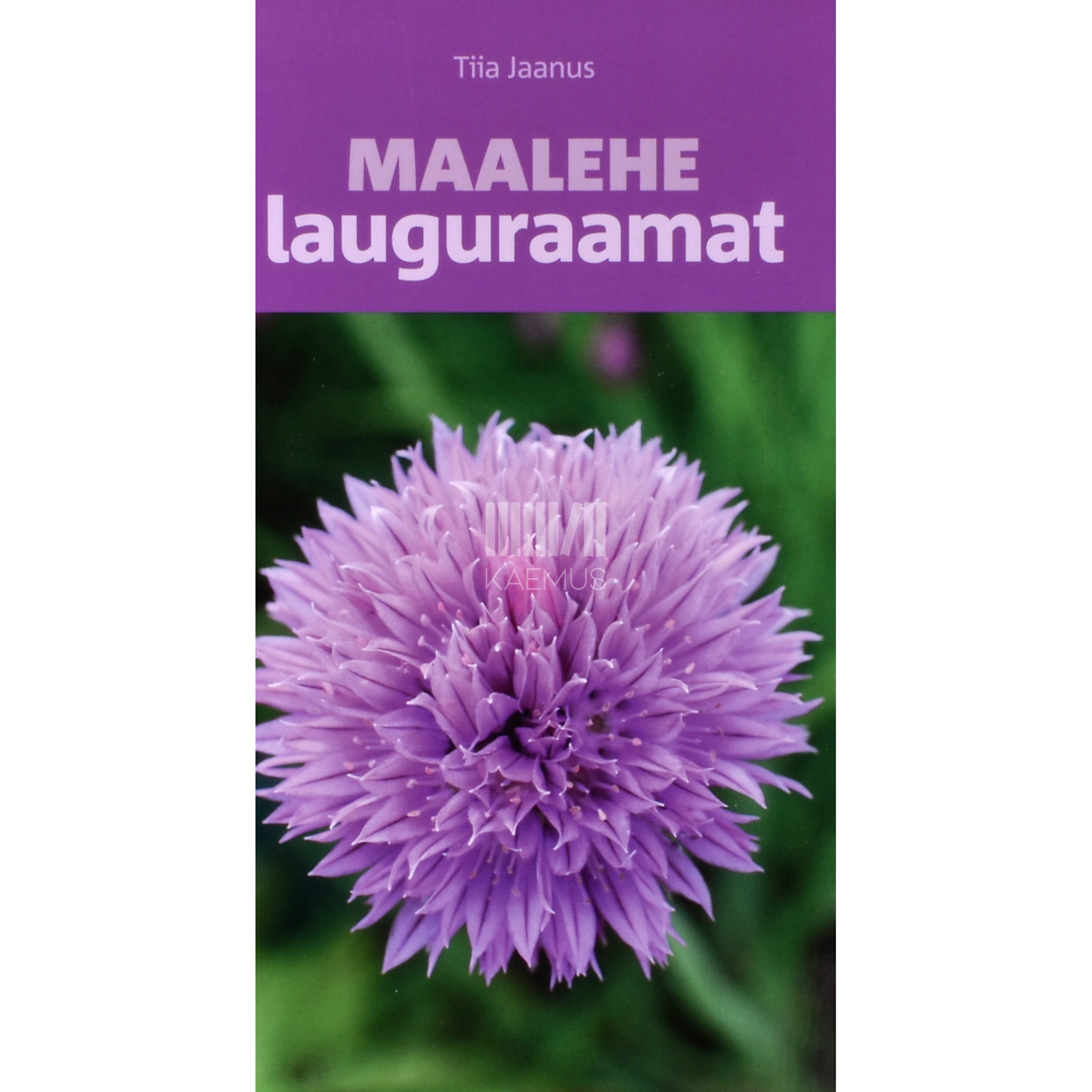 Tiia Jaanus Maalehe lauguraamat