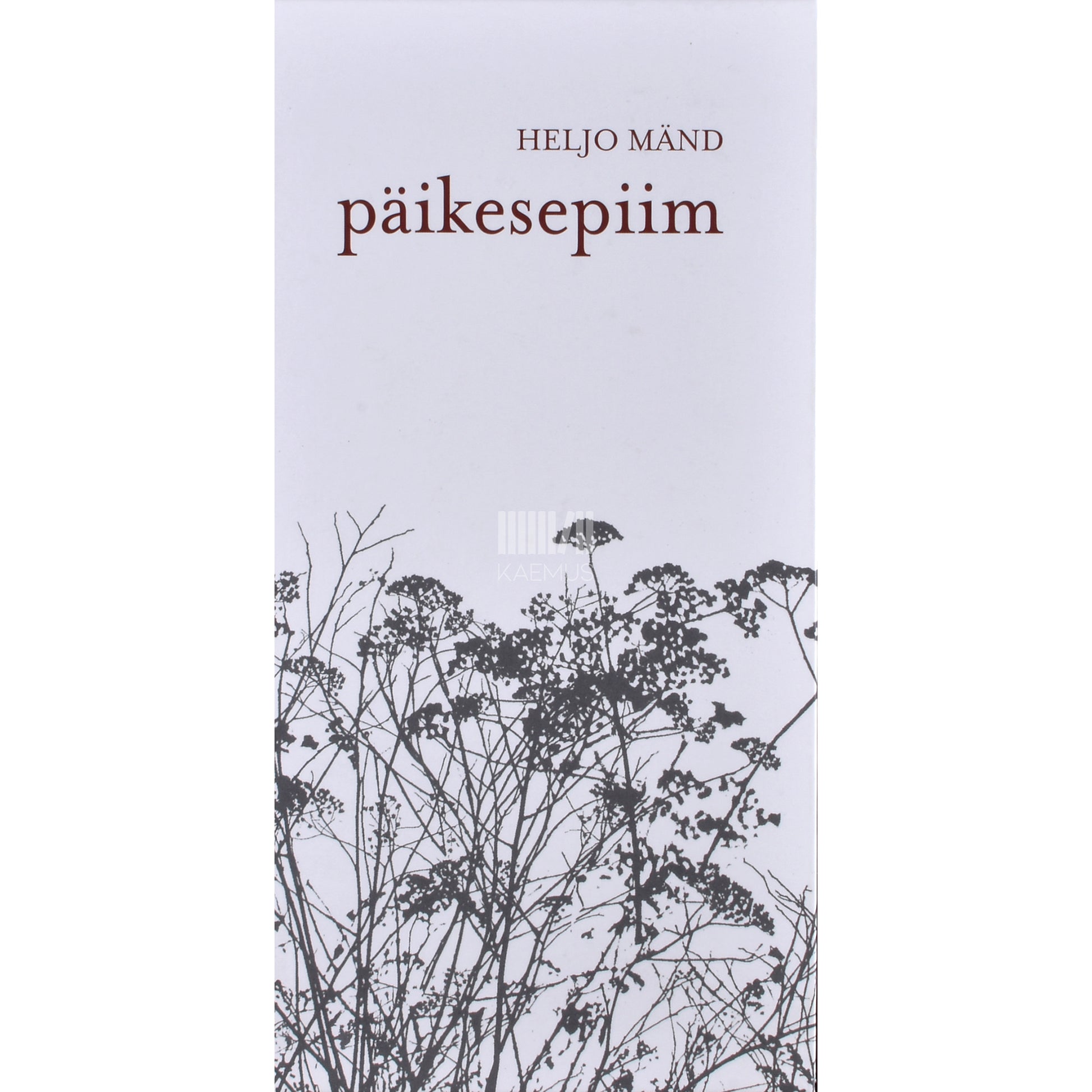 Heljo Mänd. Päikesepiim