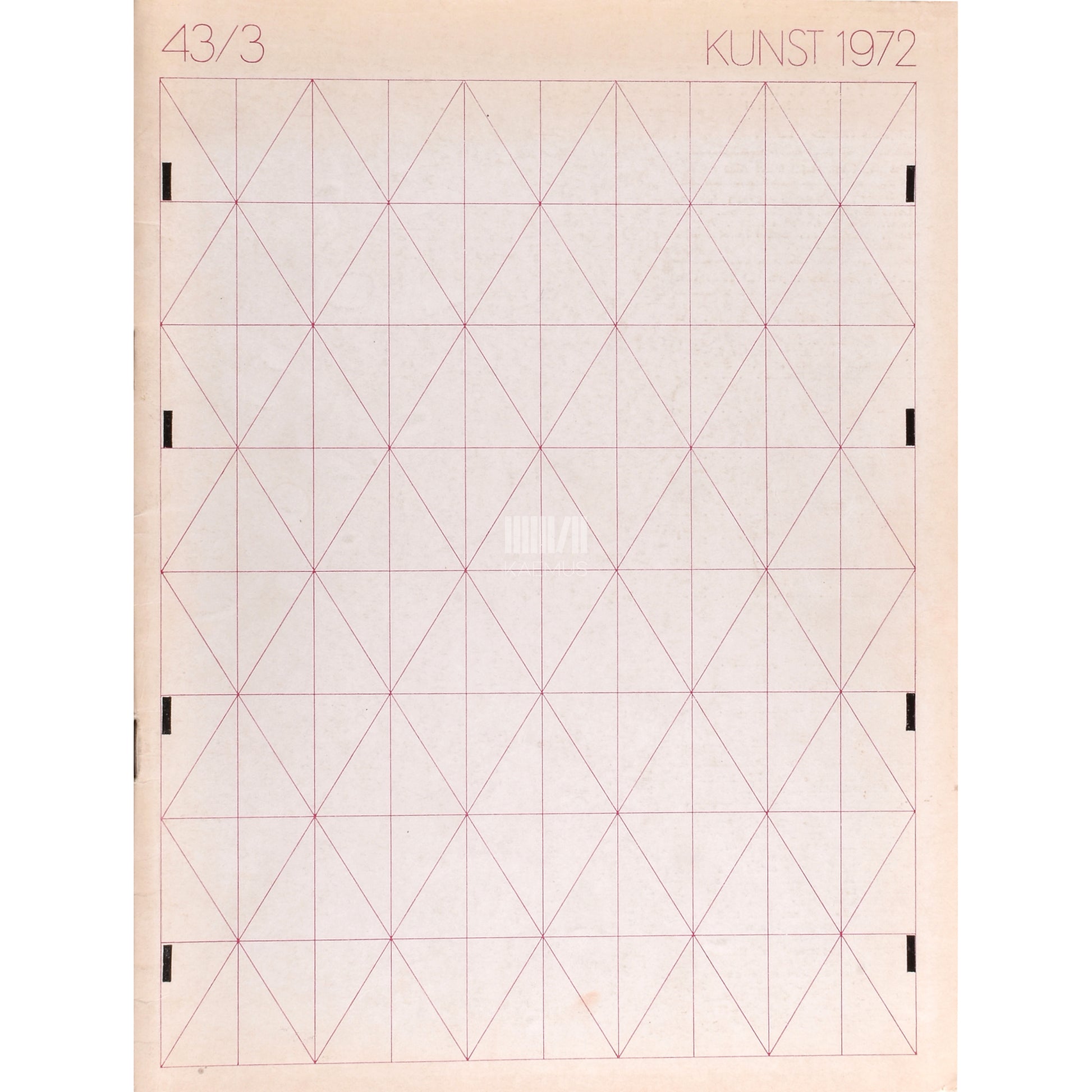 Kunst 43/3 1972