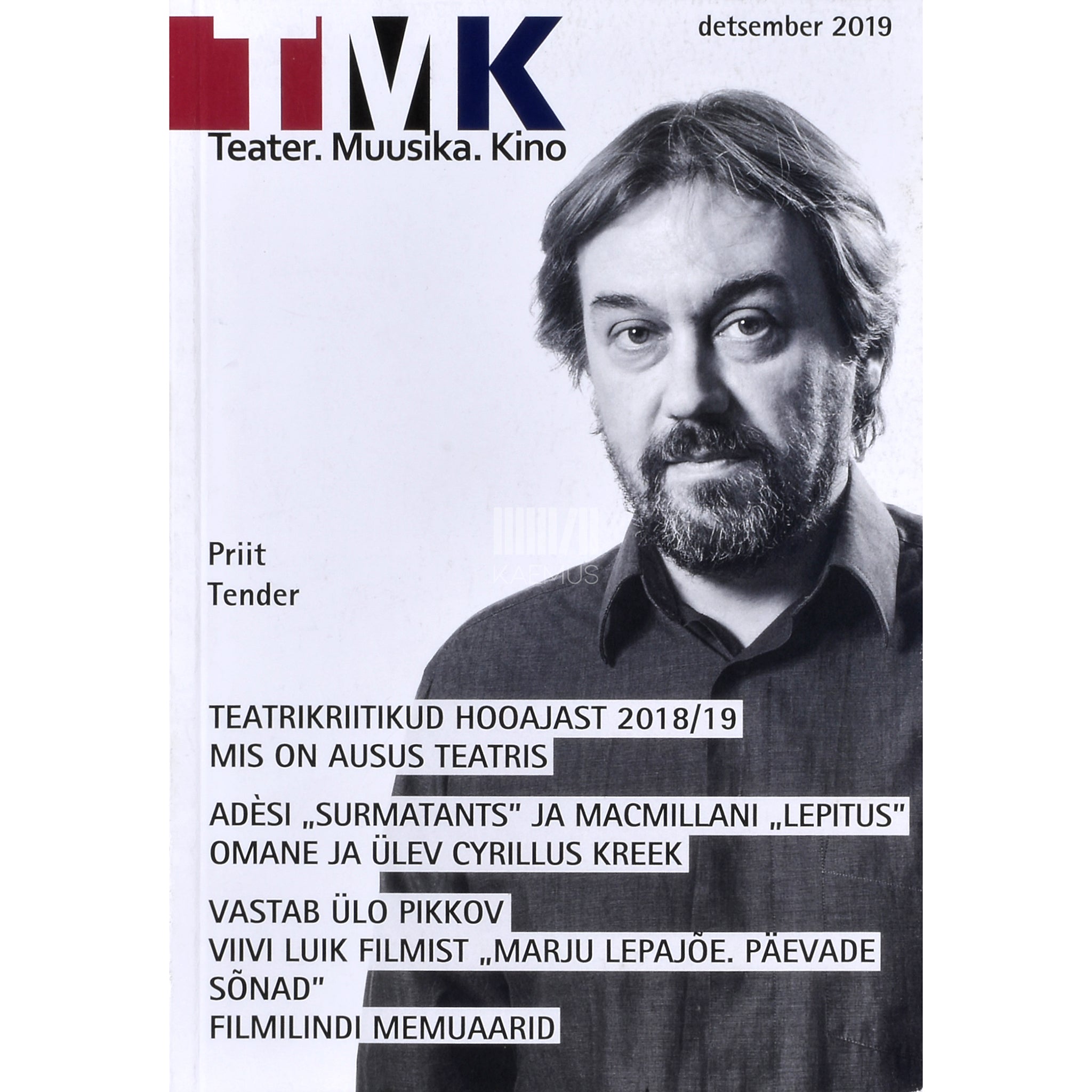 Kaemus Teater. Muusika. Kino 12/2019