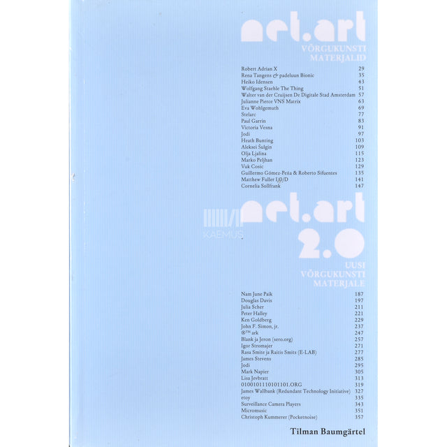 Tilman Baumgärtel. Net.art