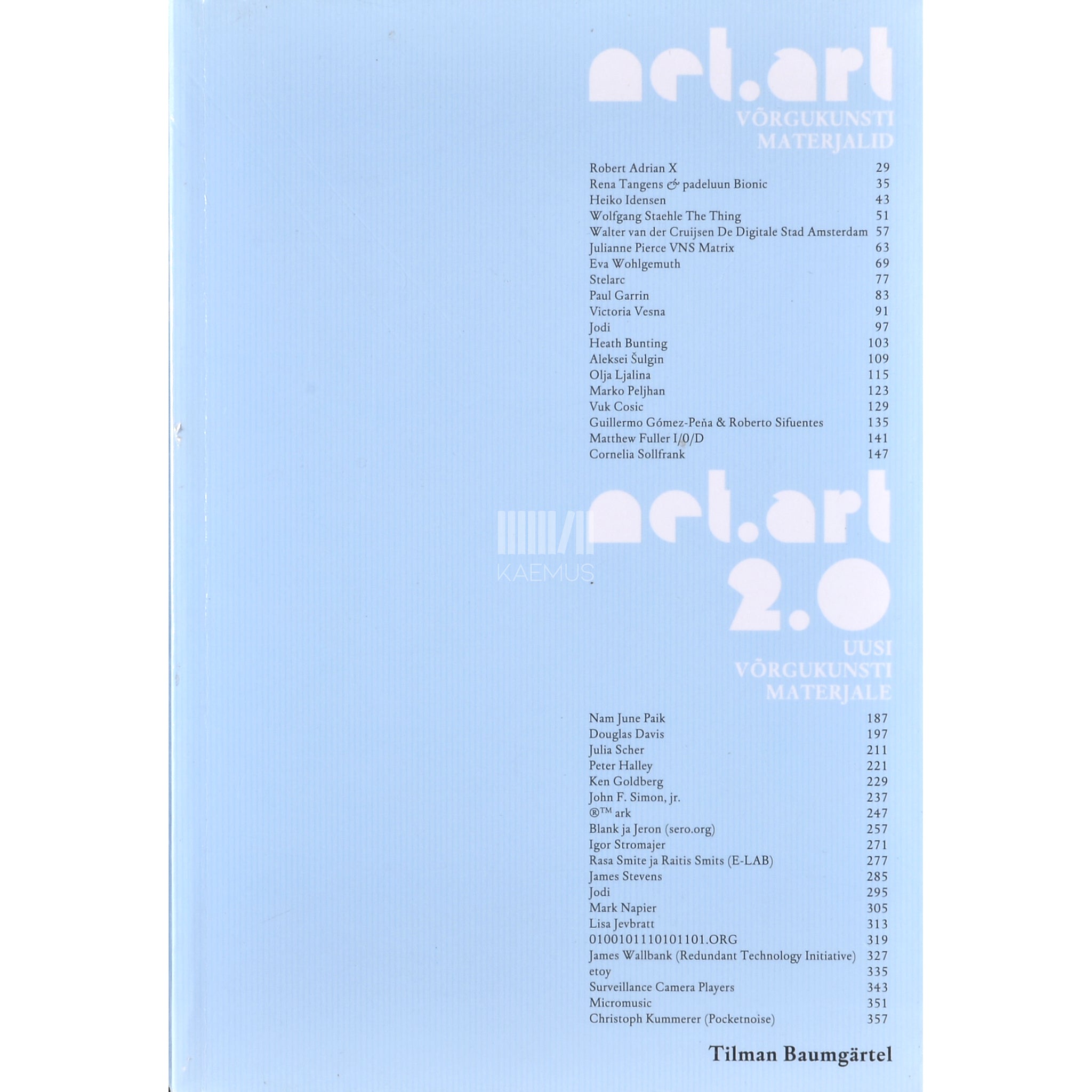 Tilman Baumgärtel Net.art