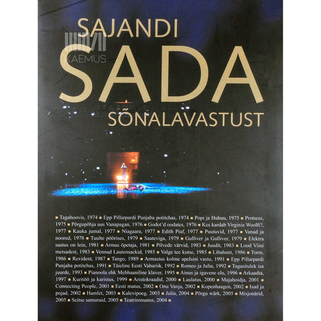 … - Sajandi sada sõnalavastust. 1906-2004