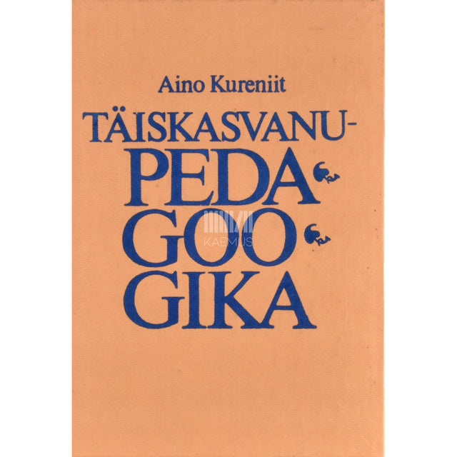 Aino Kureniit. Täiskasvanupedagoogika