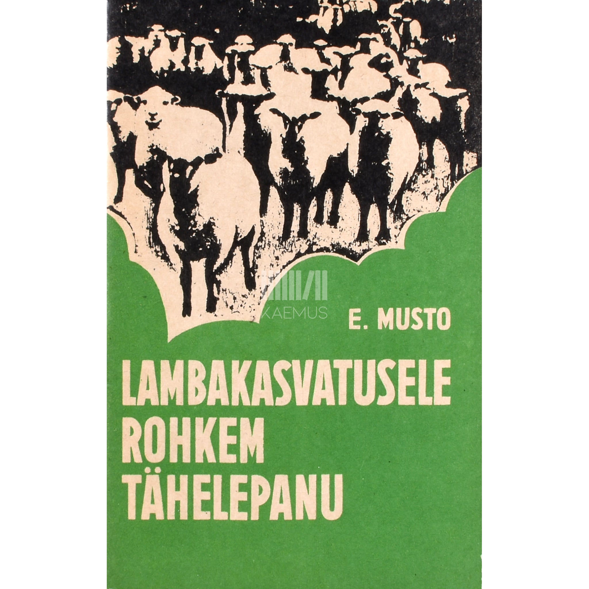 Enhard Musto Lambakasvatusele rohkem tähelepanu
