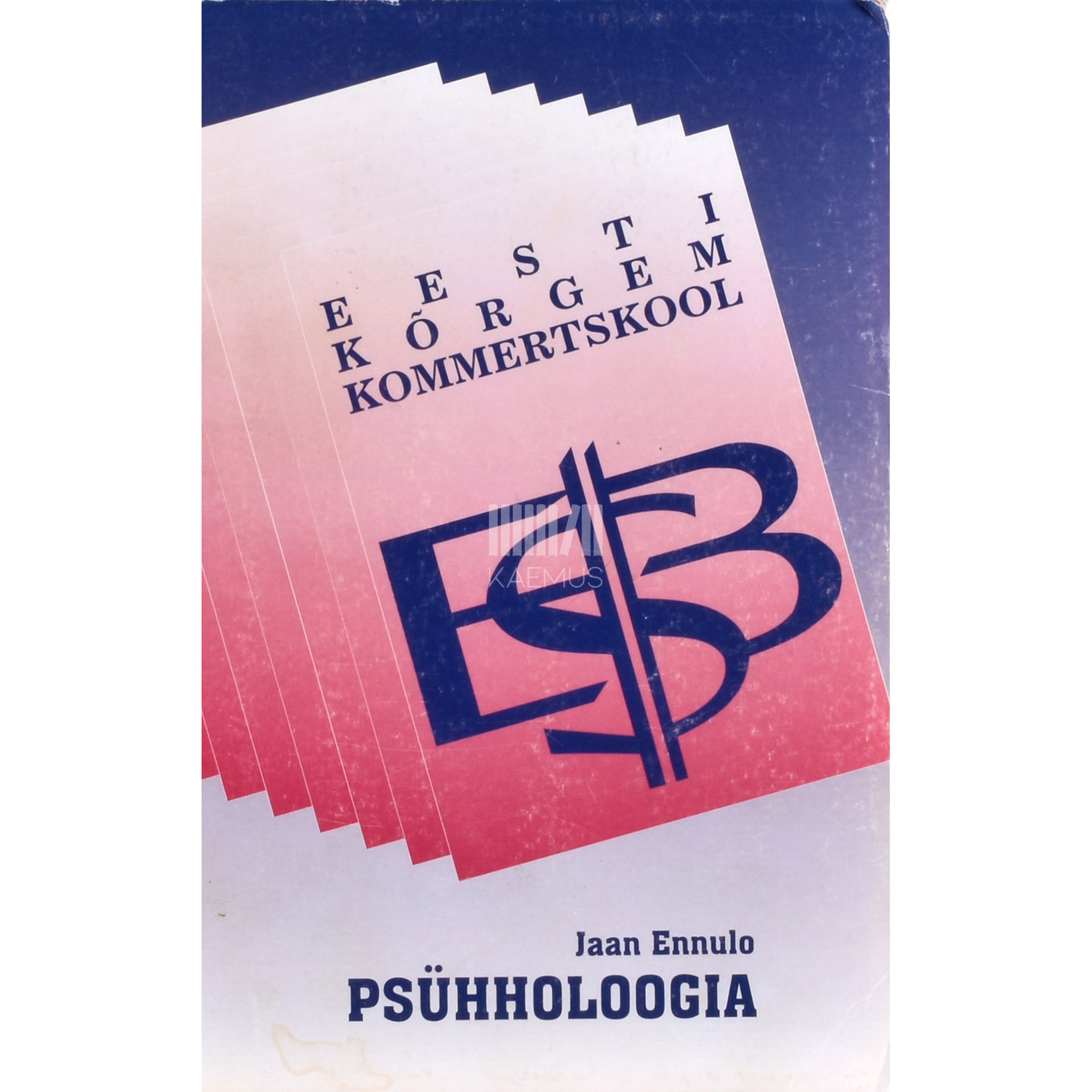 Jaan Ennulo Psühholoogia