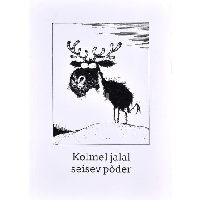 Ints. Kolmel jalal seisev põder