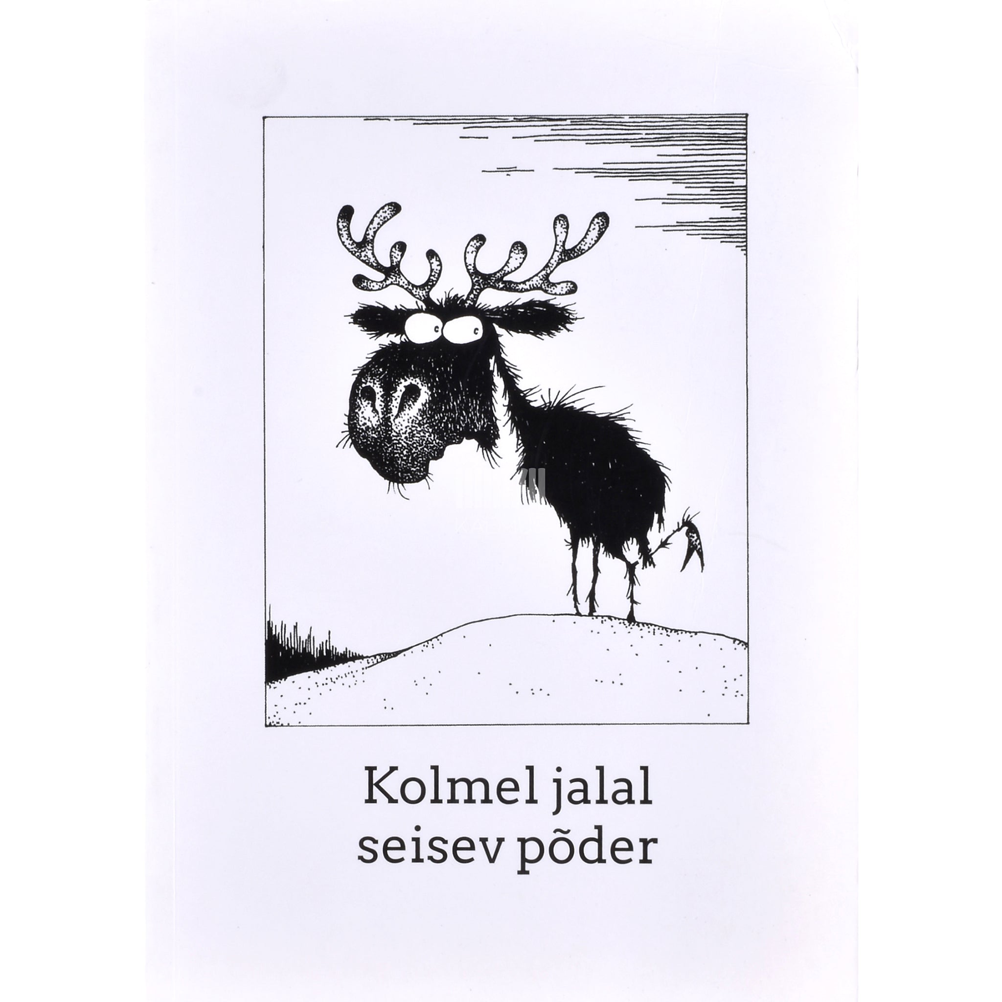 Ints Kolmel jalal seisev põder