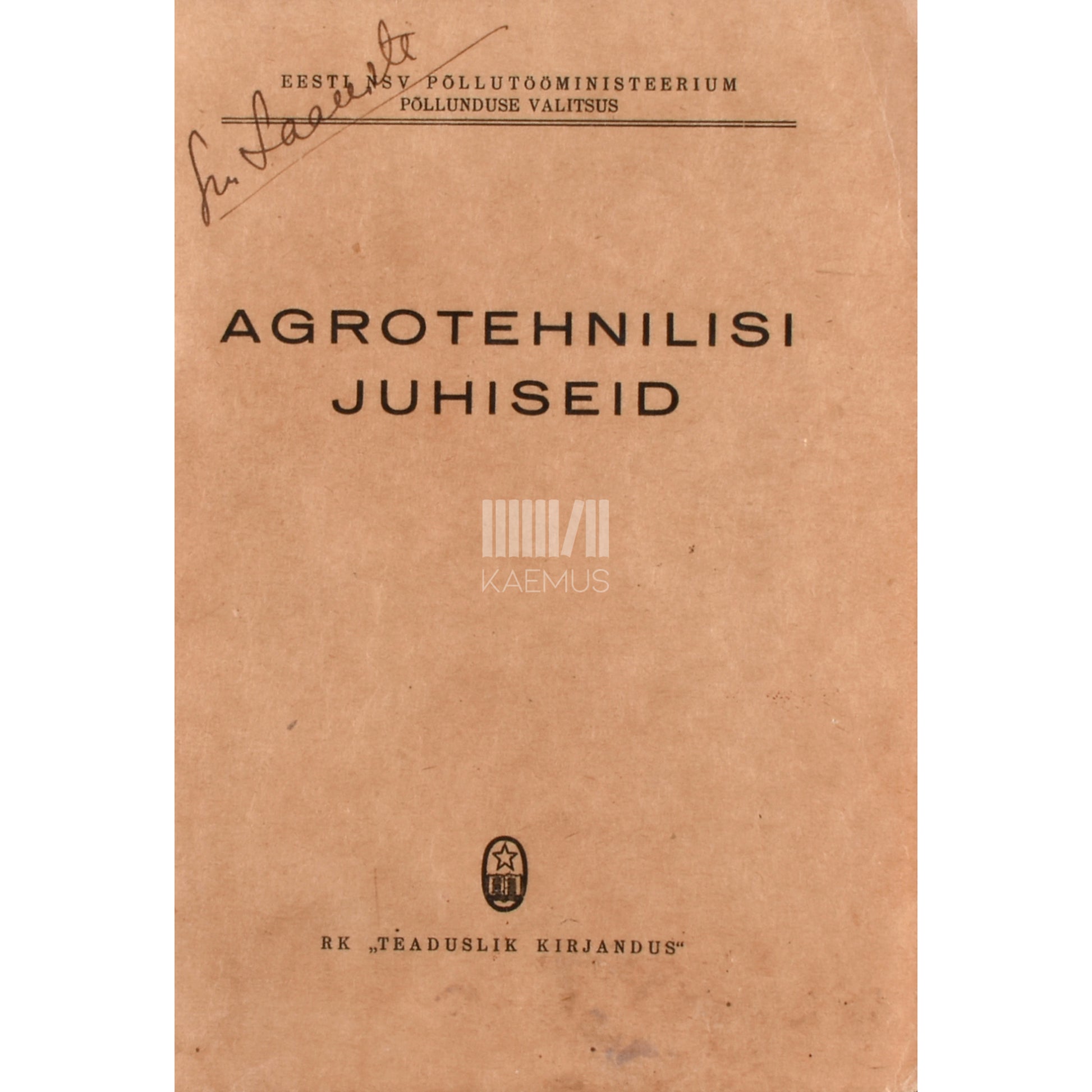 Agrotehnilisi juhiseid