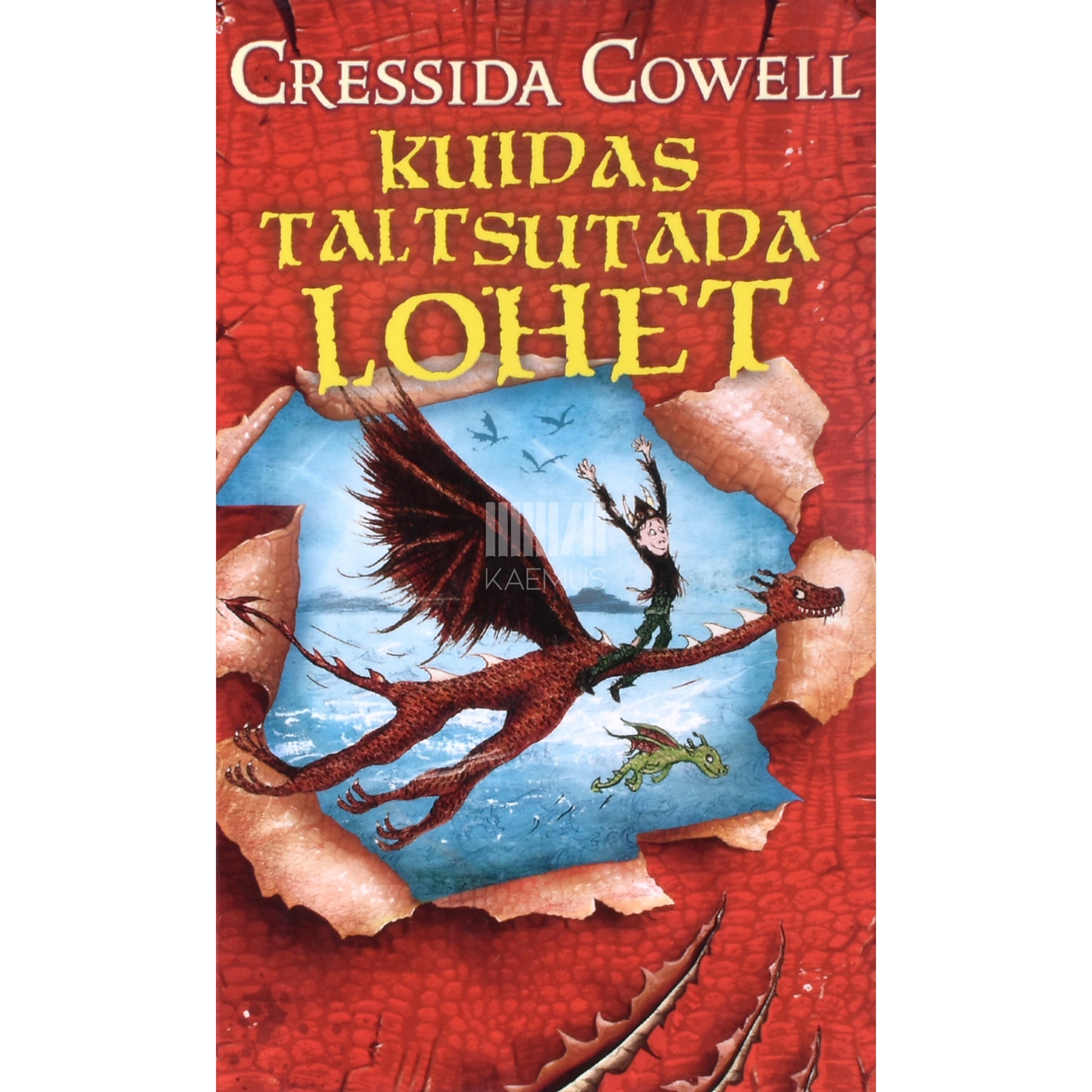Cressida Cowell. Kuidas taltsutada lohet