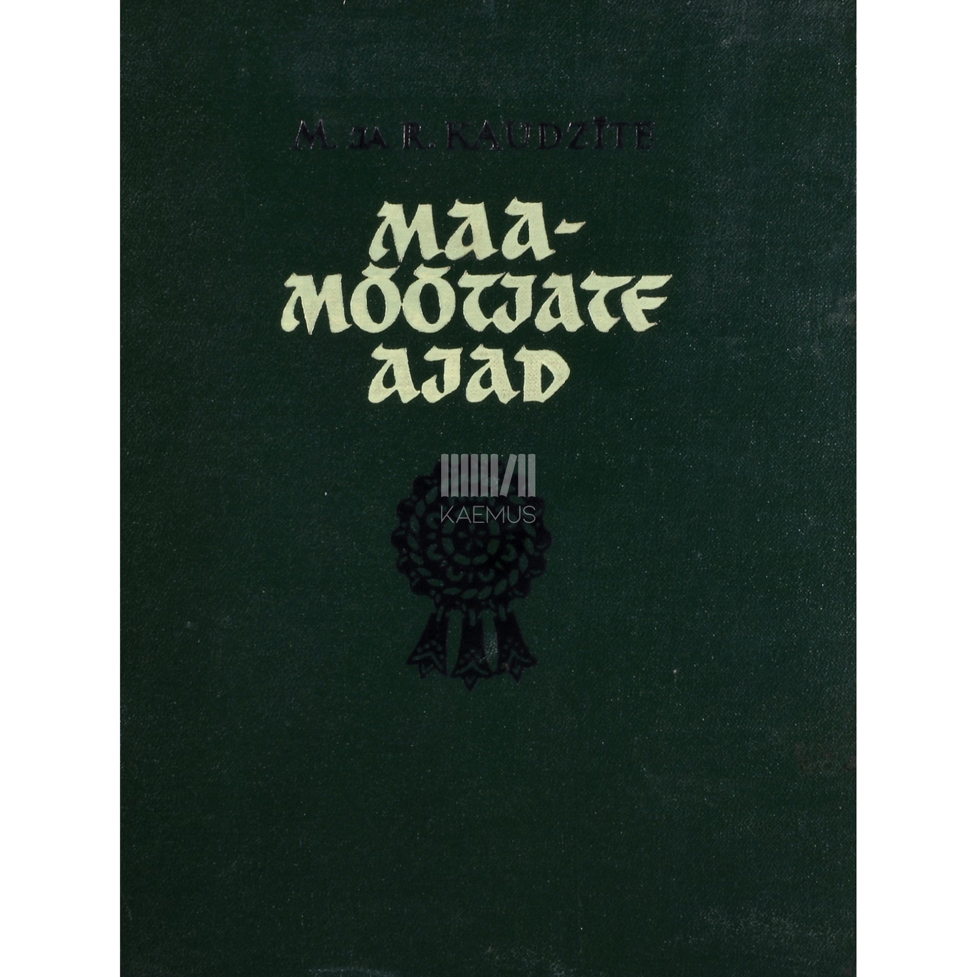 Matīss Kaudzītes, Reinis Kaudzītes. Maamõõtjate ajad