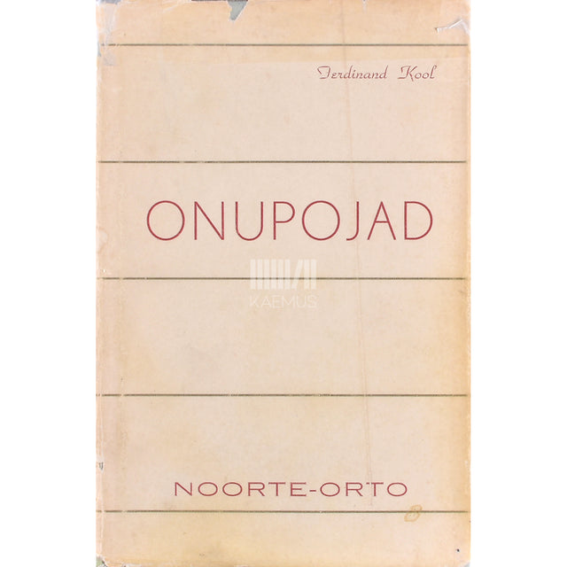 Ferdinand Kool. Onupojad