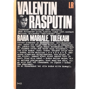 Valentin Rasputin Raha Mariale. Tulekahi
