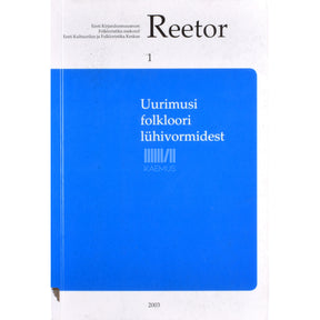 Kaemus Uurimusi folkloori lühivormidest