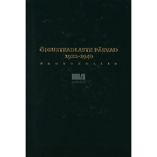 Eesti õigusteadlaste päevad 1922-1940