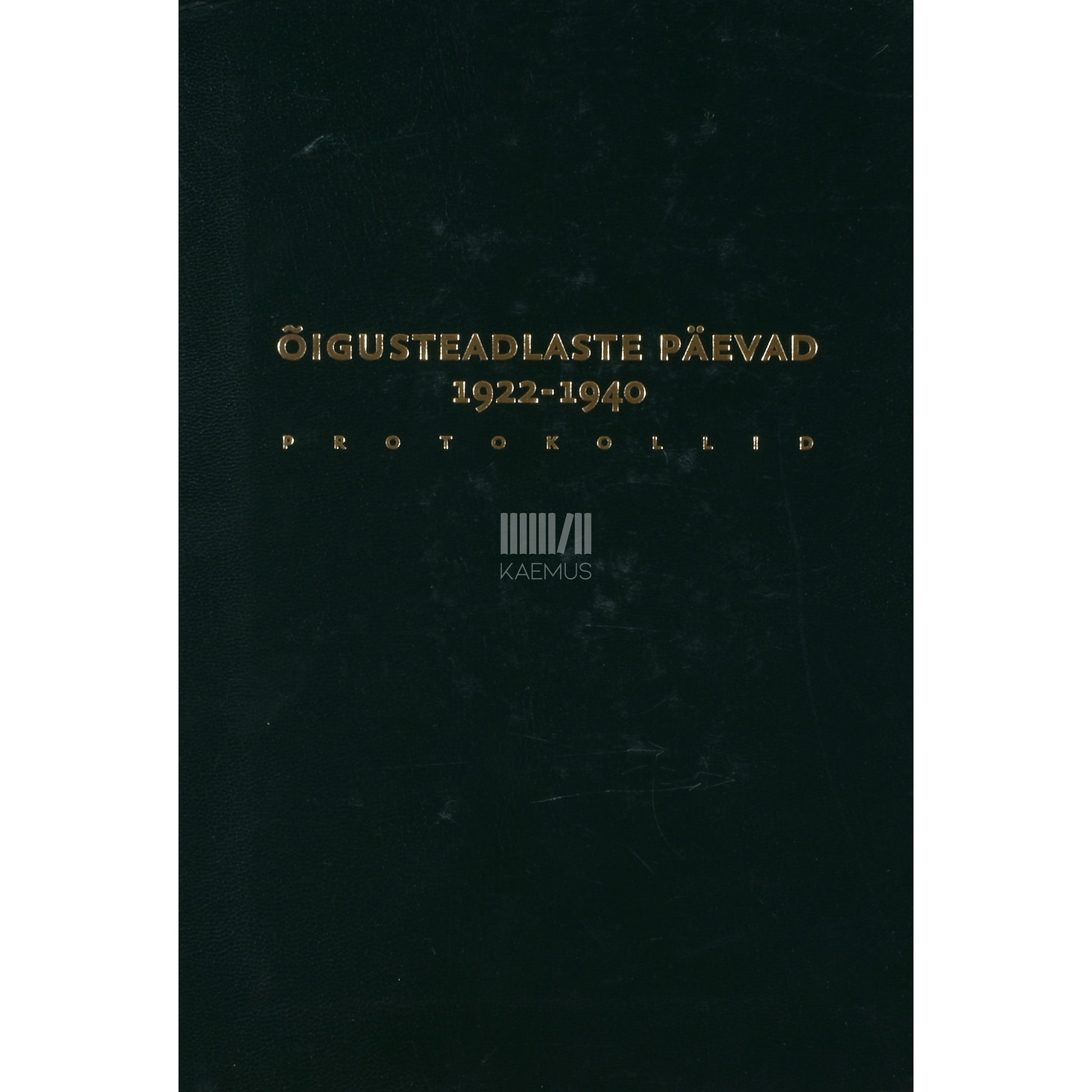 Eesti õigusteadlaste päevad 1922-1940