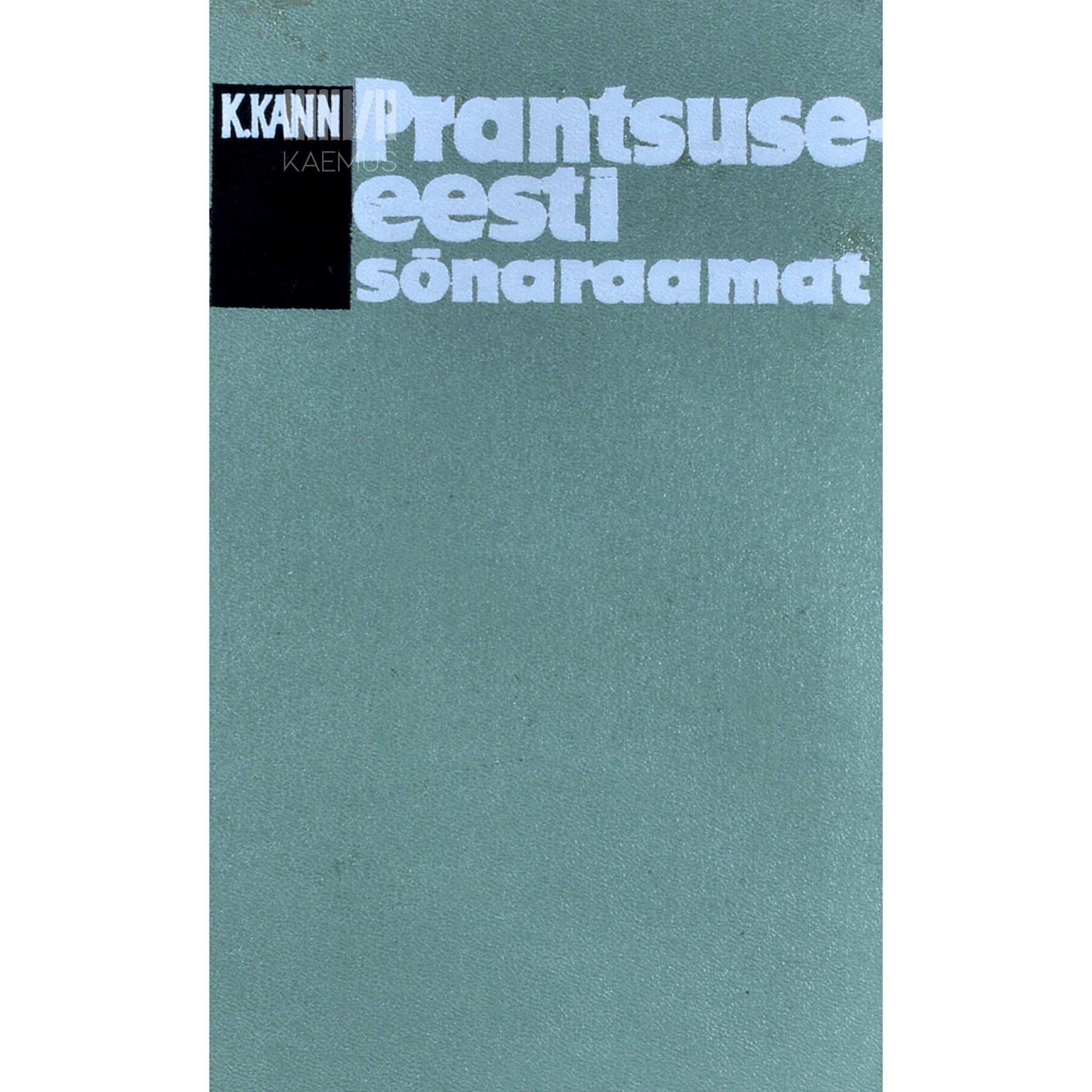 … - Prantsuse-eesti sõnaraamat