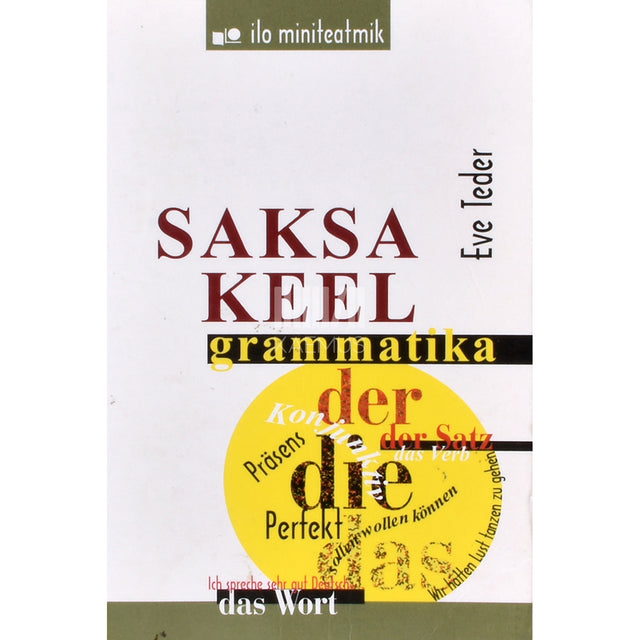 Eve Teder. Saksa keel. Grammatika