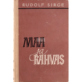 Rudolf Sirge Maa ja rahvas