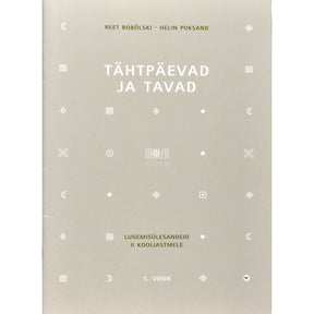 Reet Bobõlski Tähtpäevad ja tavad 1. osa