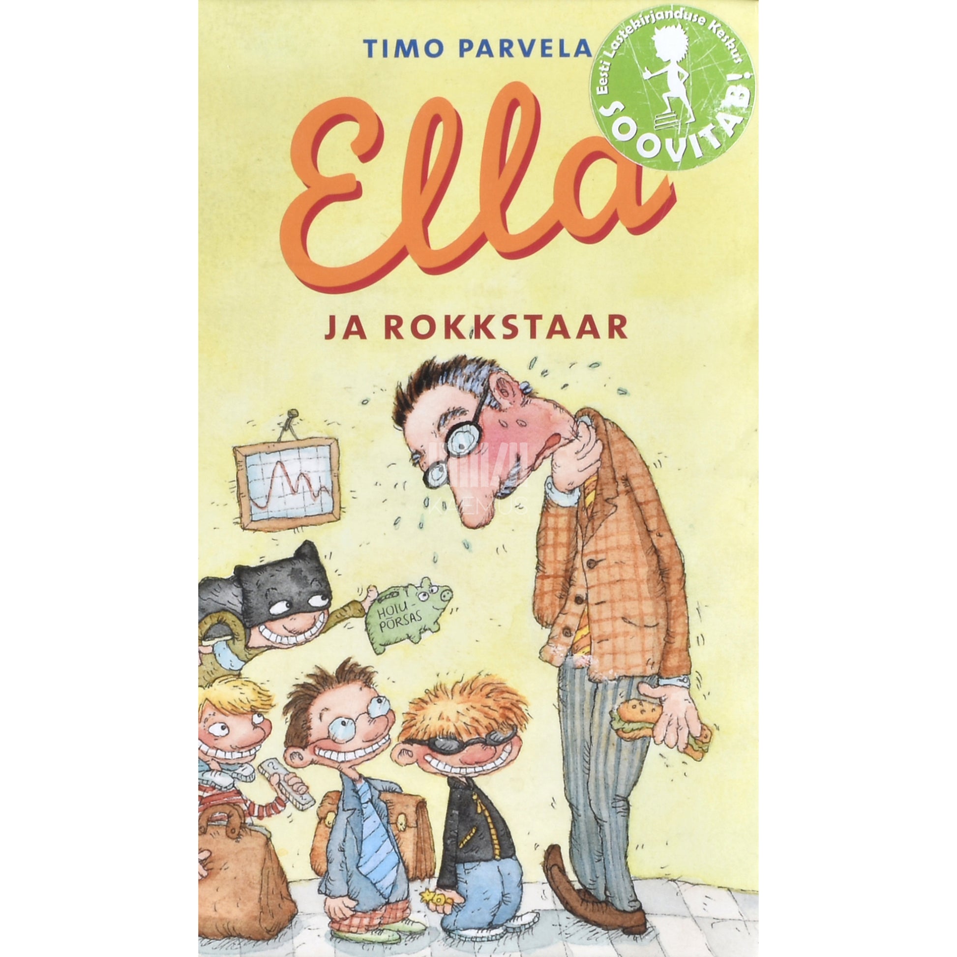 Timo Parvela. Ella ja rokkstaar