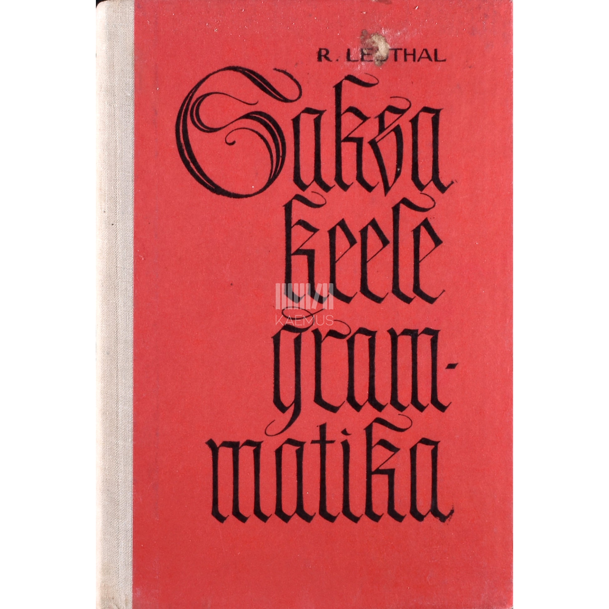 Ralf Lesthal. Saksa keele grammatika