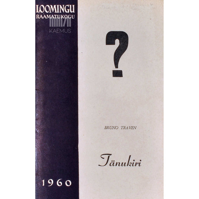 Bruno Traven - Tänukiri