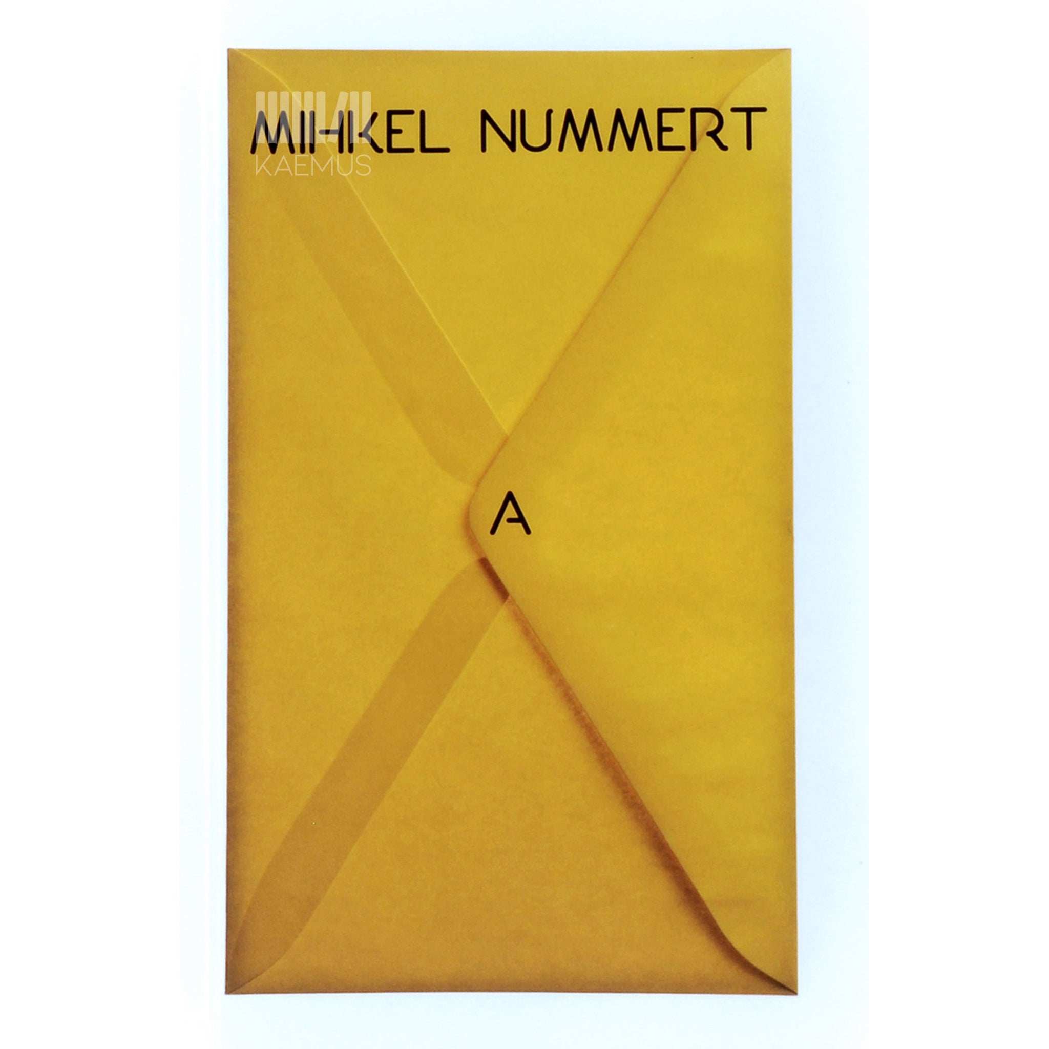 Mihkel Nummert A. Kirjad