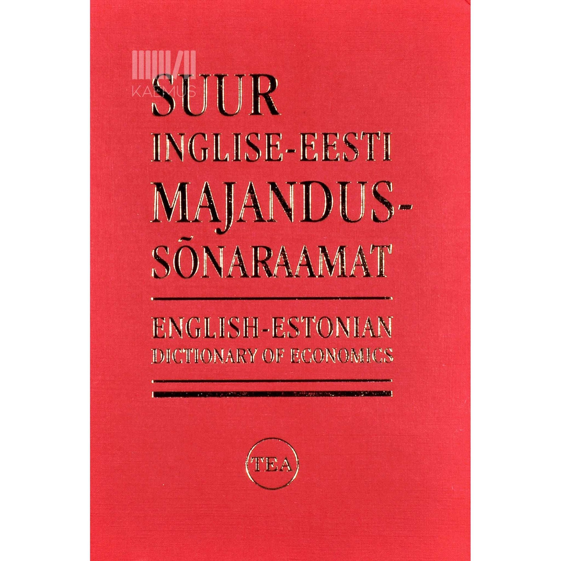 ... - Suur inglise-eesti majandussõnaraamat