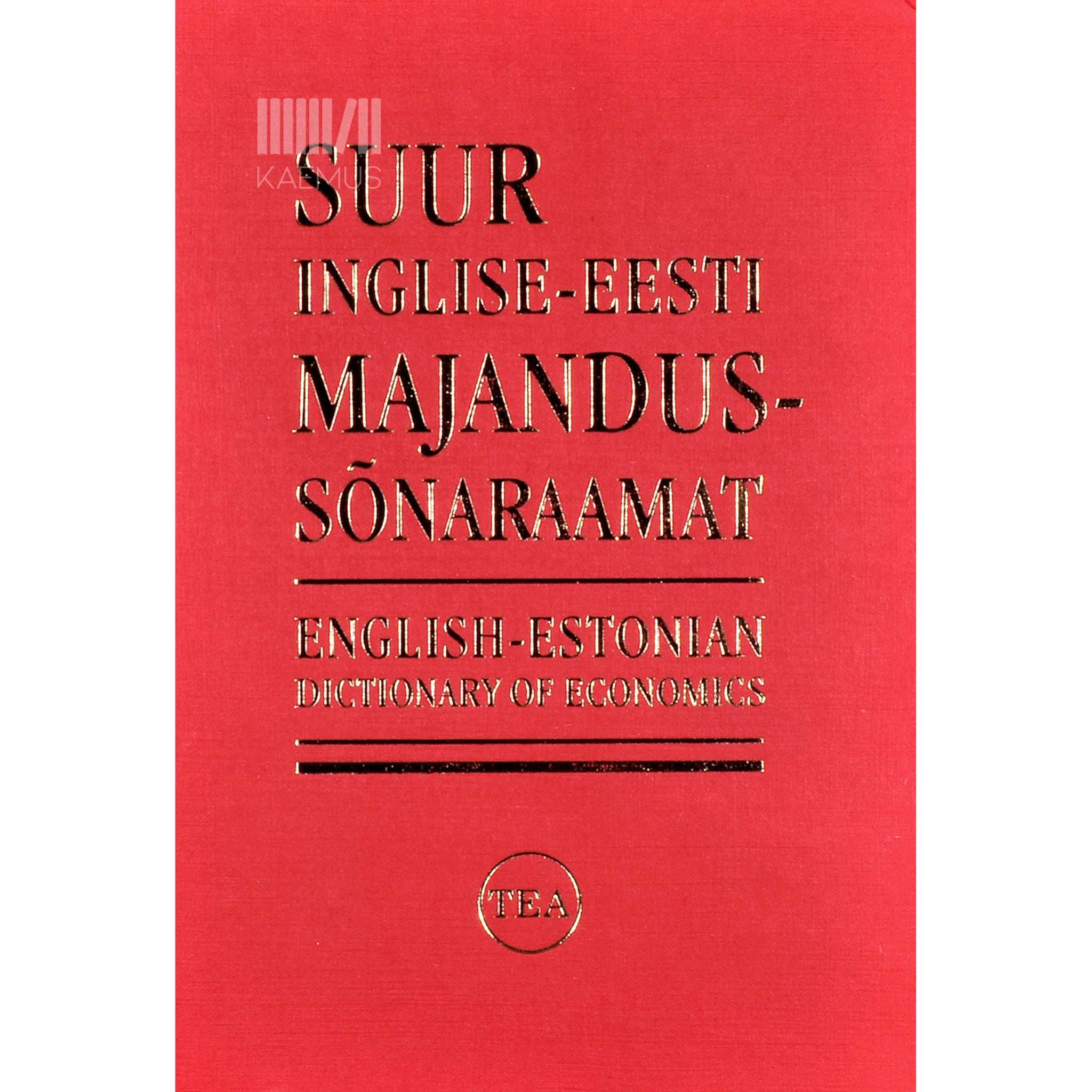 ... Suur inglise-eesti majandussõnaraamat
