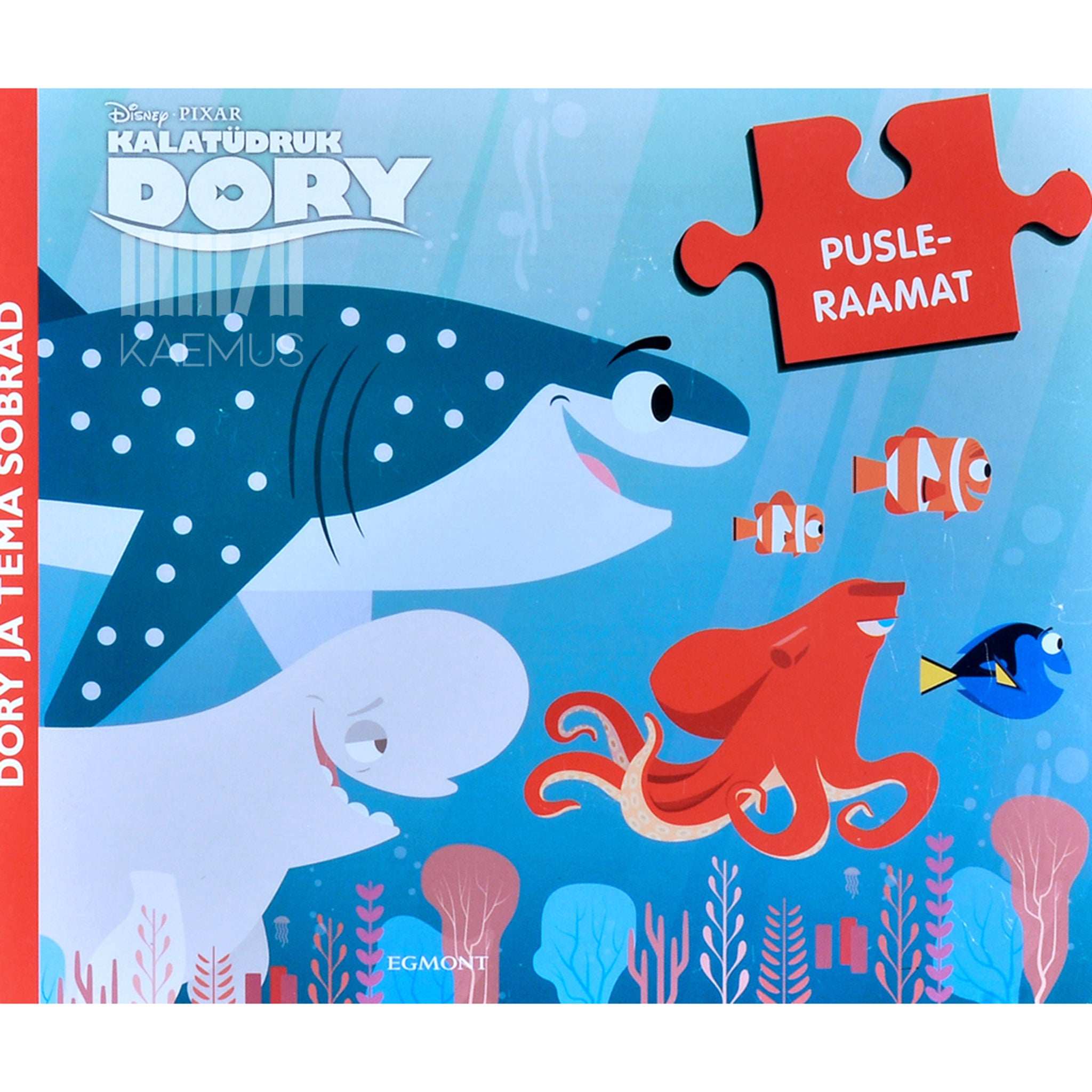 ... Kalatüdruk Dory. Pusleraamat
