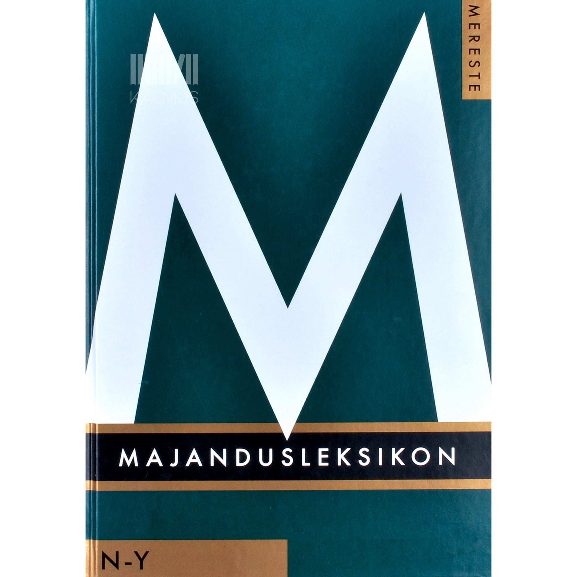 Uno Mereste - Majandusleksikon. N-Y 2. osa