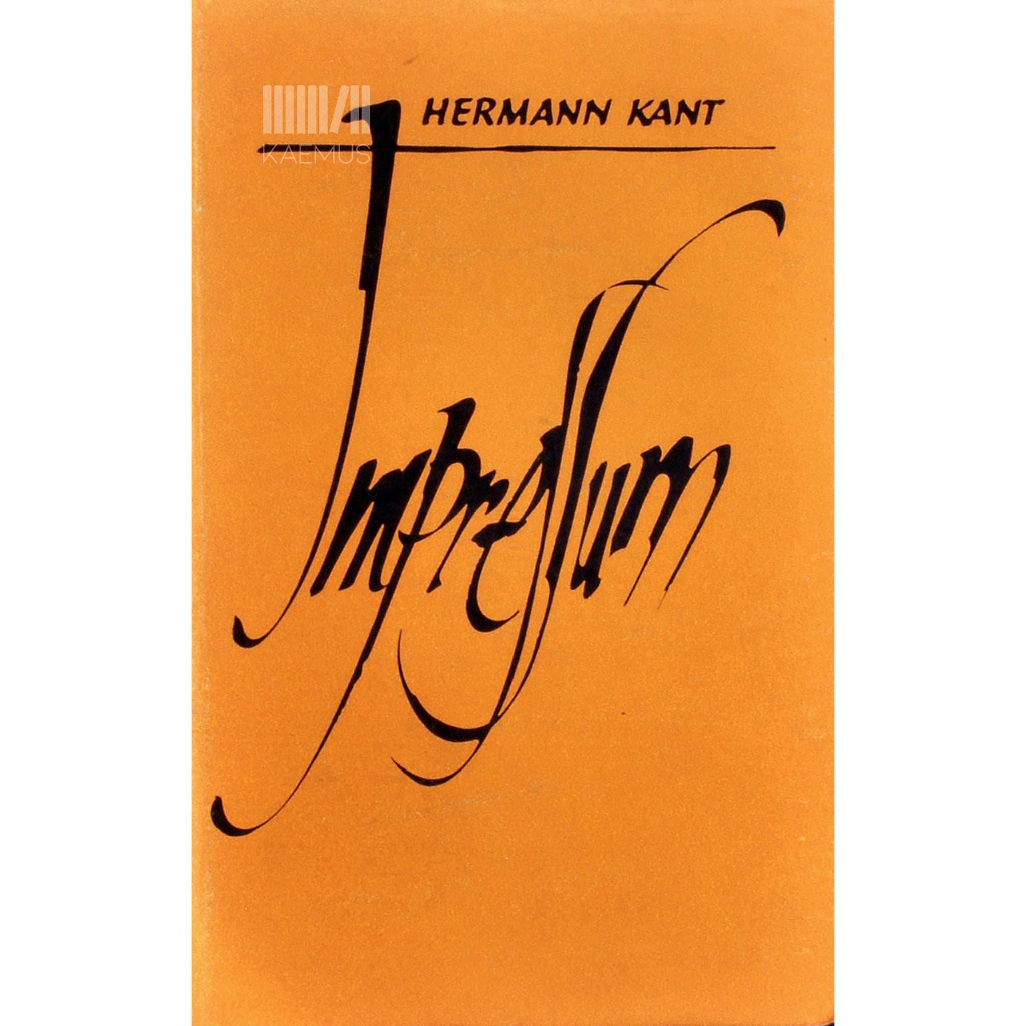 Hermann Kant Impressum