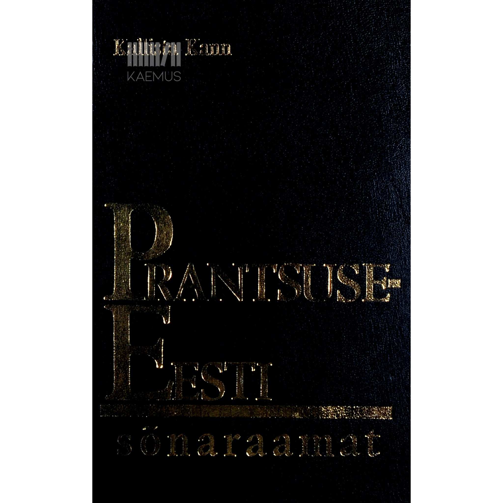 Kallista Kann Prantsuse-eesti sõnaraamat